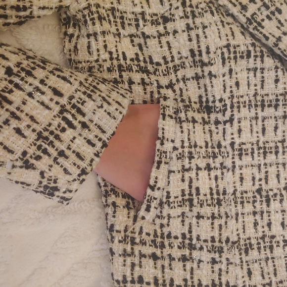sparkly tweed blazer // size XS - Picture 6 of 6